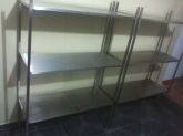 Estante Prateleira em Aço Inox 304